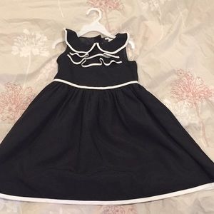 Janie and Jack Black Sleeveless Dress